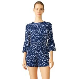 MINKPINK Shady Days Floral Romper in Navy – EUC Size Medium